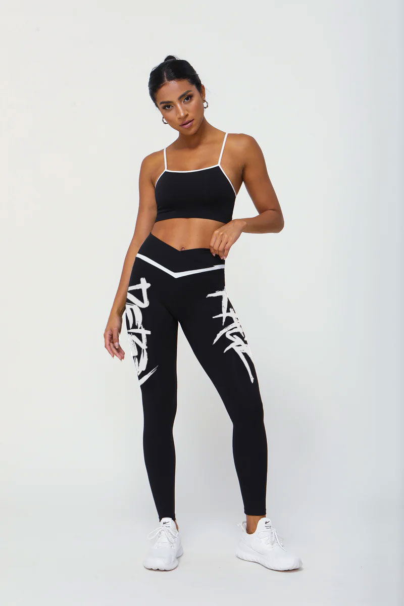 "The 300" | 2-Piece Color Contrast Workout Set