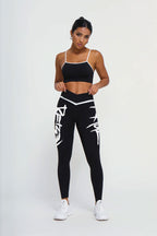 "The 300" | 2-Piece Color Contrast Workout Set