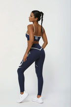 "The 300" | 2-Piece Color Contrast Workout Set